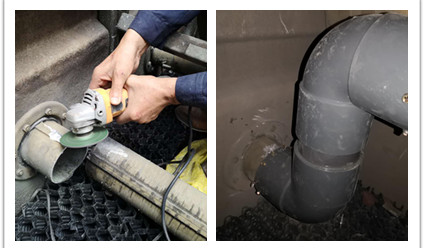 把內部噴嘴改為布水系統(tǒng)